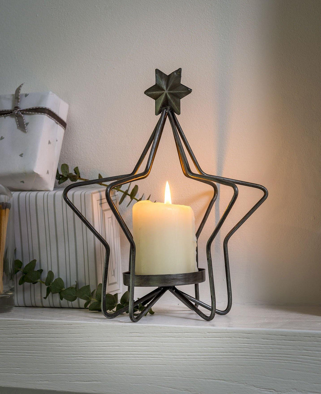 3D  Star Candleholder - Winter Star Gifts 