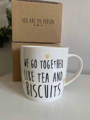 Tea & Biscuits Mug - Winter Star Gifts 