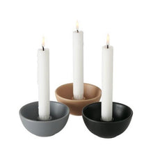 Load image into Gallery viewer, Scandi stone candle holder - Winter Star Gifts 
