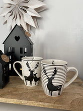 Load image into Gallery viewer, Reindeer mugs -set of 2 - Winter Star Gifts 
