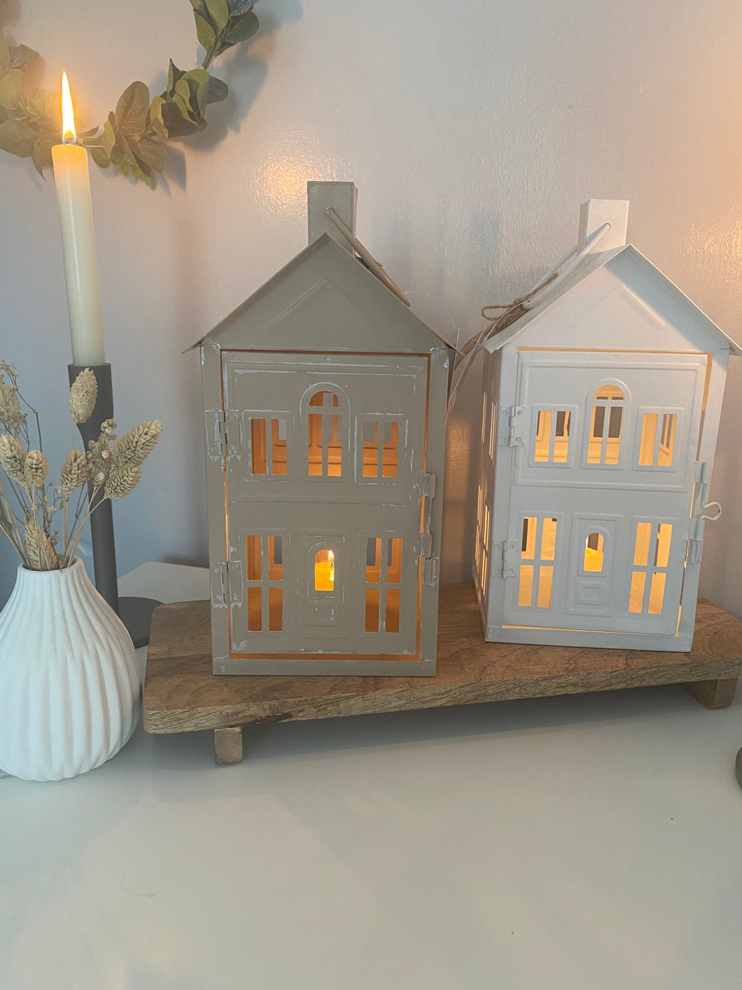 Scandi house lantern