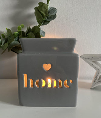 Grey Home Wax Burner - Winter Star Gifts 